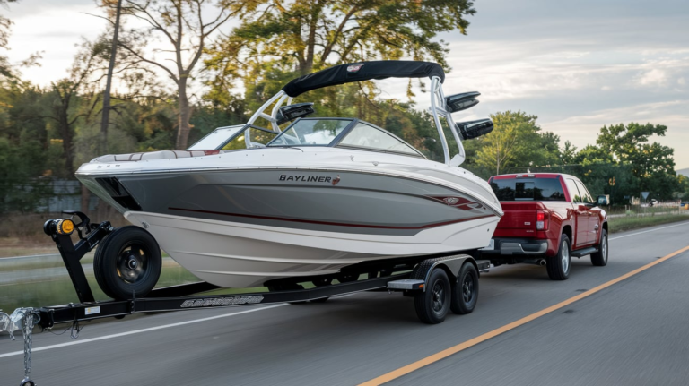 bayliner boat trailer foldable