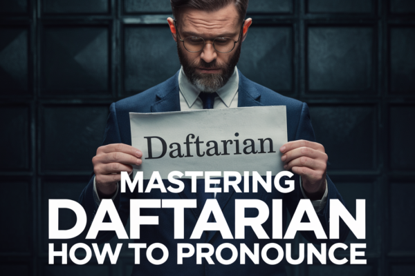 daftarian how to pronounce