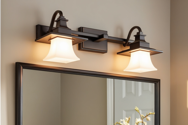 meydena craftsman bathroom light fixture